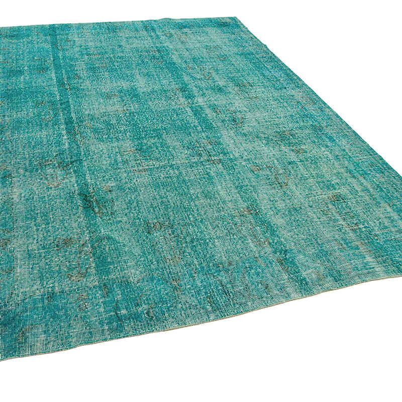 Boyalı El Dokuma Vintage Halı - 215 cm x 307 cm - K0074501