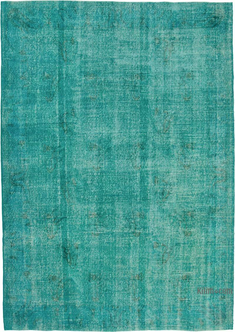Boyalı El Dokuma Vintage Halı - 215 cm x 307 cm - K0074501