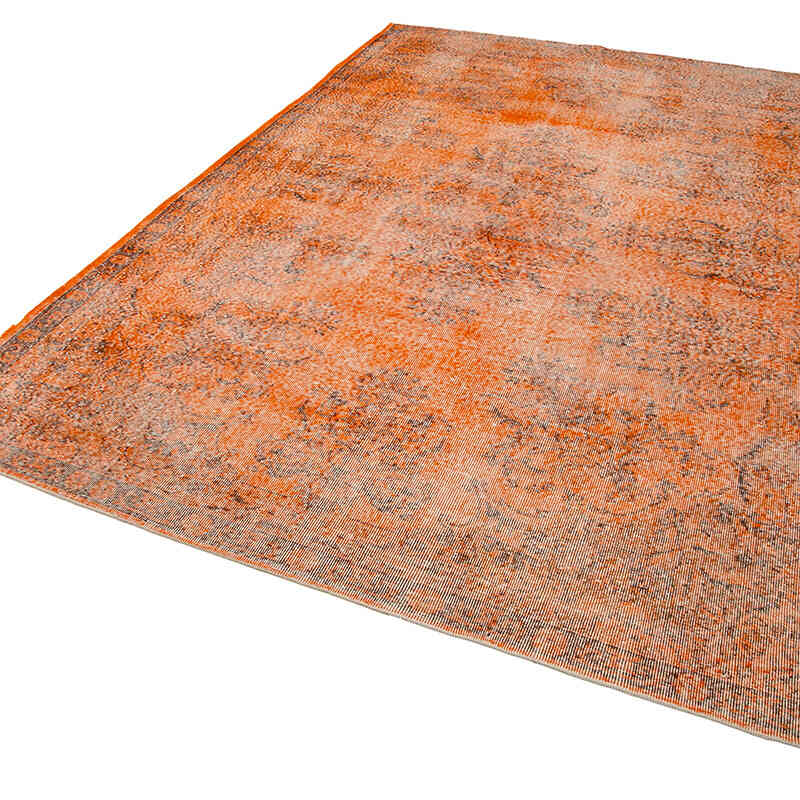 Boyalı El Dokuma Vintage Halı - 205 cm x 322 cm - K0074502