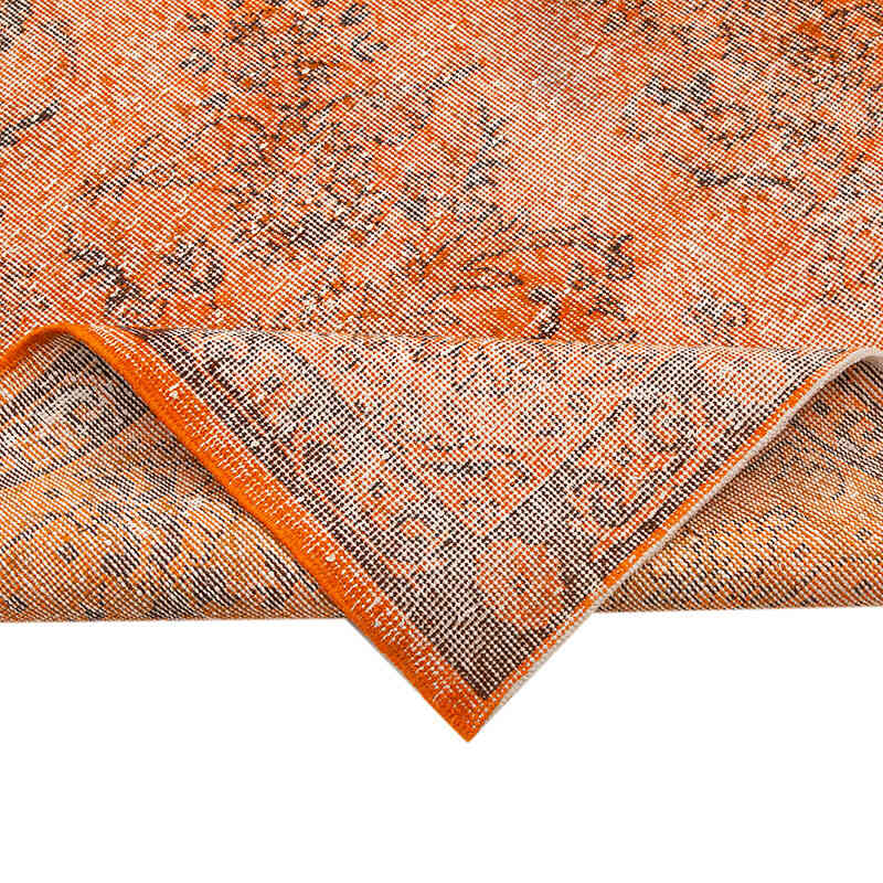 Boyalı El Dokuma Vintage Halı - 205 cm x 322 cm - K0074502