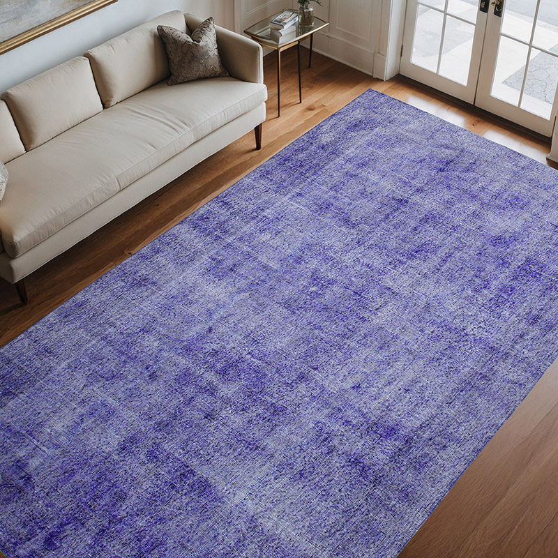 Boyalı El Dokuma Vintage Halı - 203 cm x 322 cm - K0074503