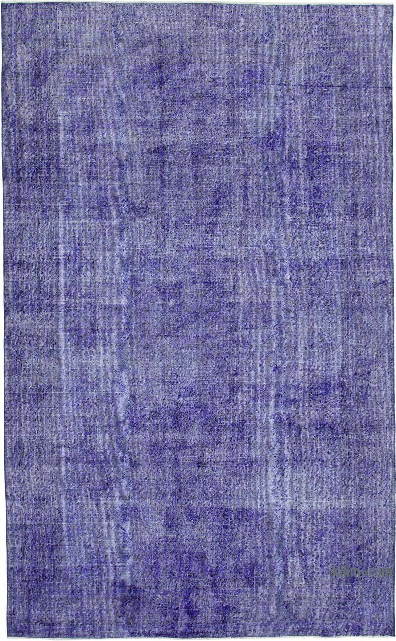 Boyalı El Dokuma Vintage Halı - 203 cm x 322 cm - K0074503