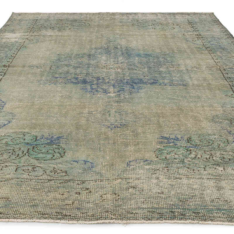 Vintage Turkish Hand-Knotted Rug - 6' 11" x 10' 2" (83" x 122") - K0074509