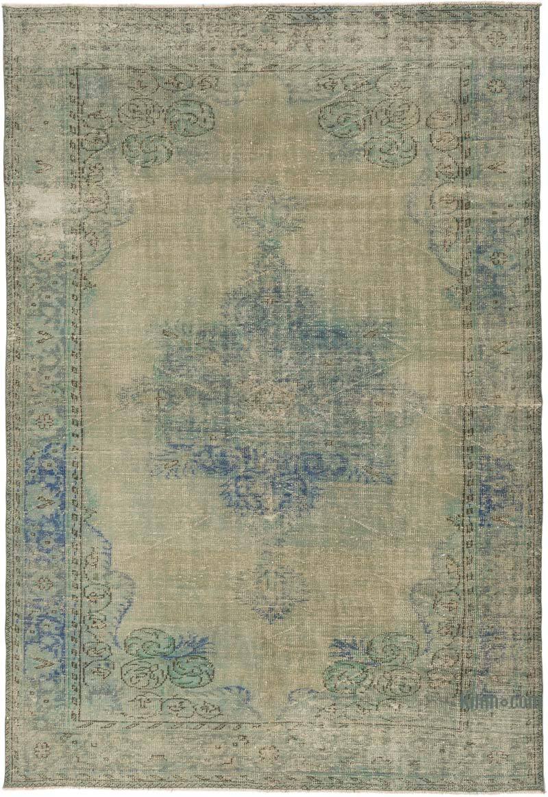 Vintage Turkish Hand-Knotted Rug - 6' 11" x 10' 2" (83" x 122") - K0074509