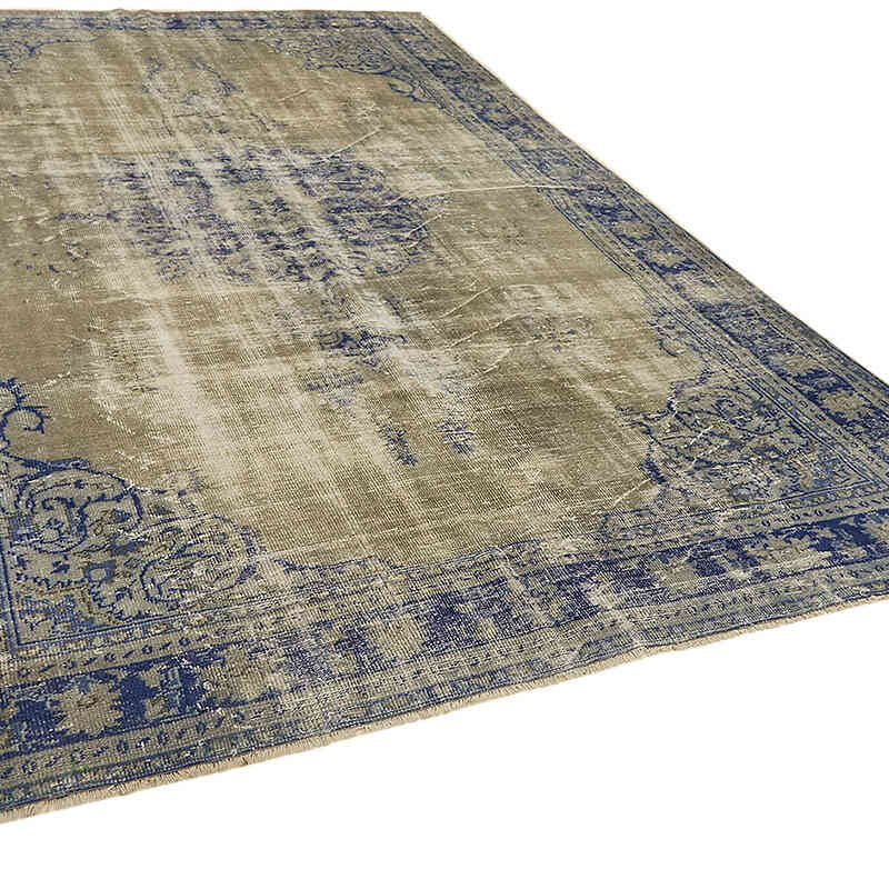 Alfombra Vintage Turca Anudada a Mano - 244 cm x 340 cm - K0074514