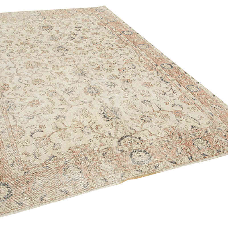 El Dokuma Vintage Halı - 208 cm x 308 cm - K0074519