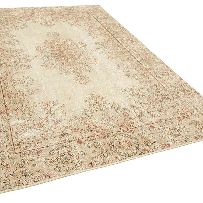 El Dokuma Vintage Halı - 189 cm x 291 cm - K0074523