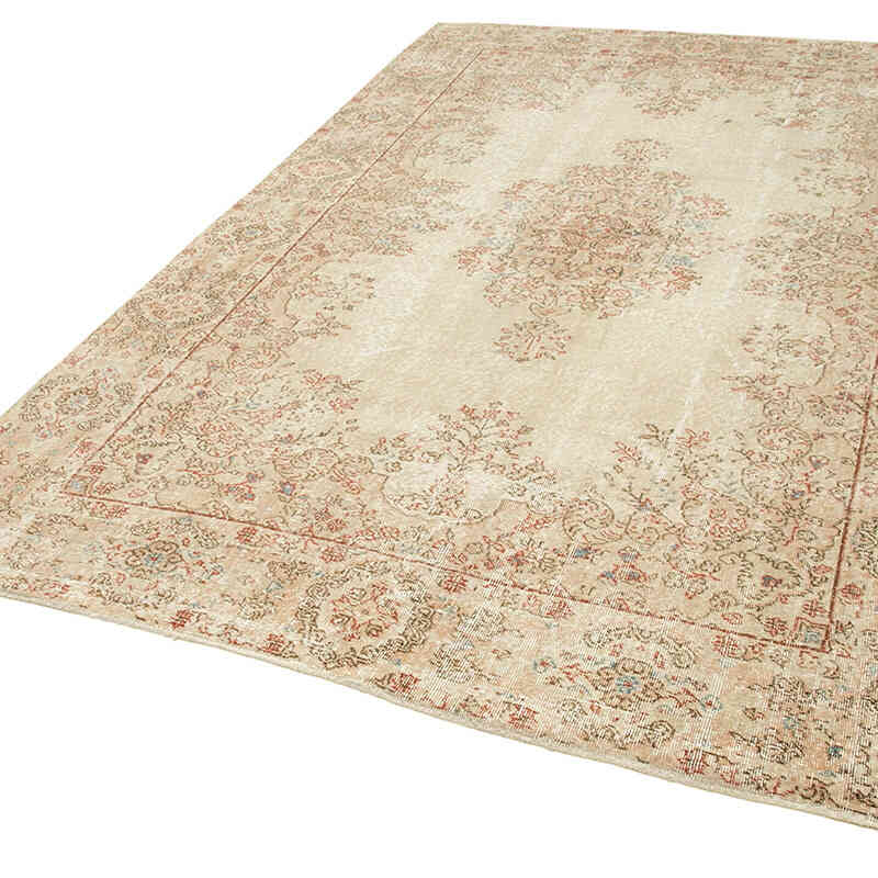 El Dokuma Vintage Halı - 189 cm x 291 cm - K0074523