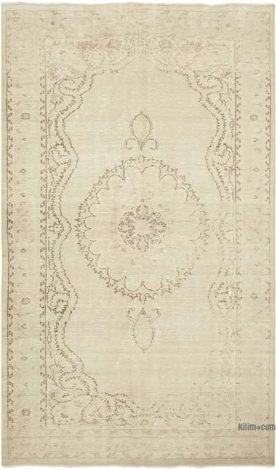 Alfombra Vintage Turca Anudada a Mano - 183 cm x 315 cm