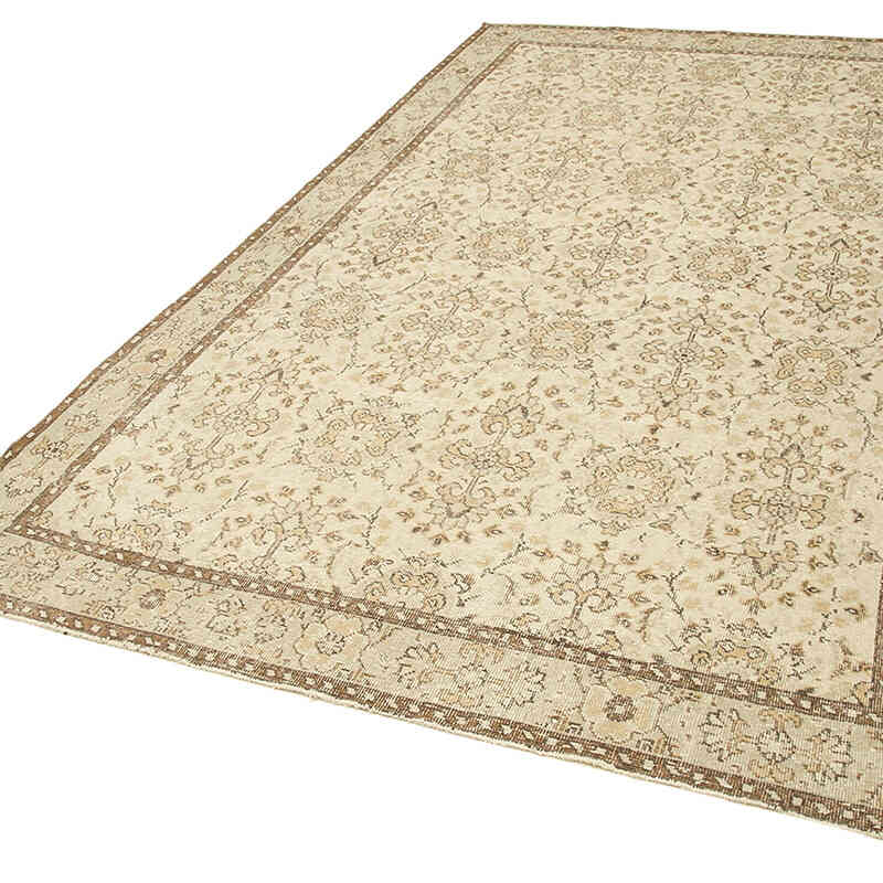 Vintage Turkish Hand-Knotted Rug - 6' 2" x 10' 2" (74" x 122") - K0074527