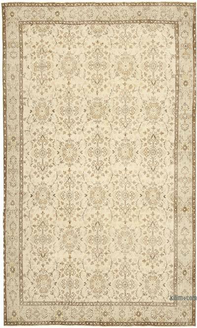 Vintage Turkish Hand-Knotted Rug - 6' 2" x 10' 2" (74" x 122")