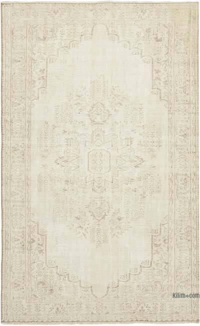 Vintage Turkish Hand-Knotted Rug - 6' 3" x 10' 4" (75" x 124")