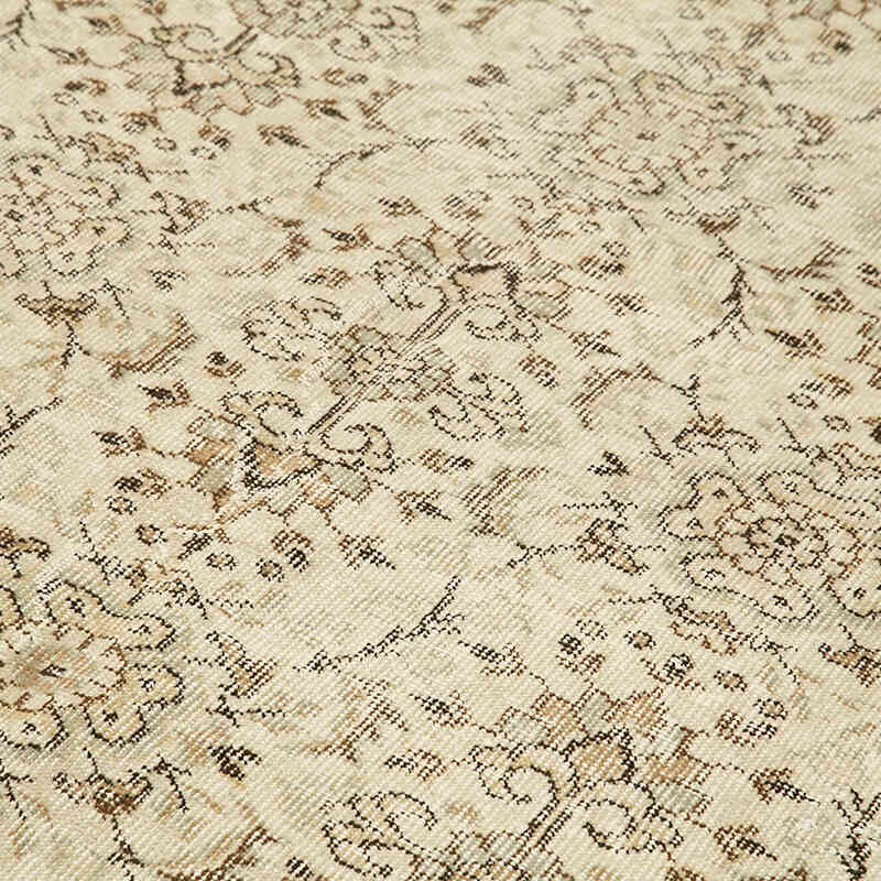 Vintage Turkish Hand-Knotted Rug - 5' 8" x 8' 8" (68" x 104") - K0074535