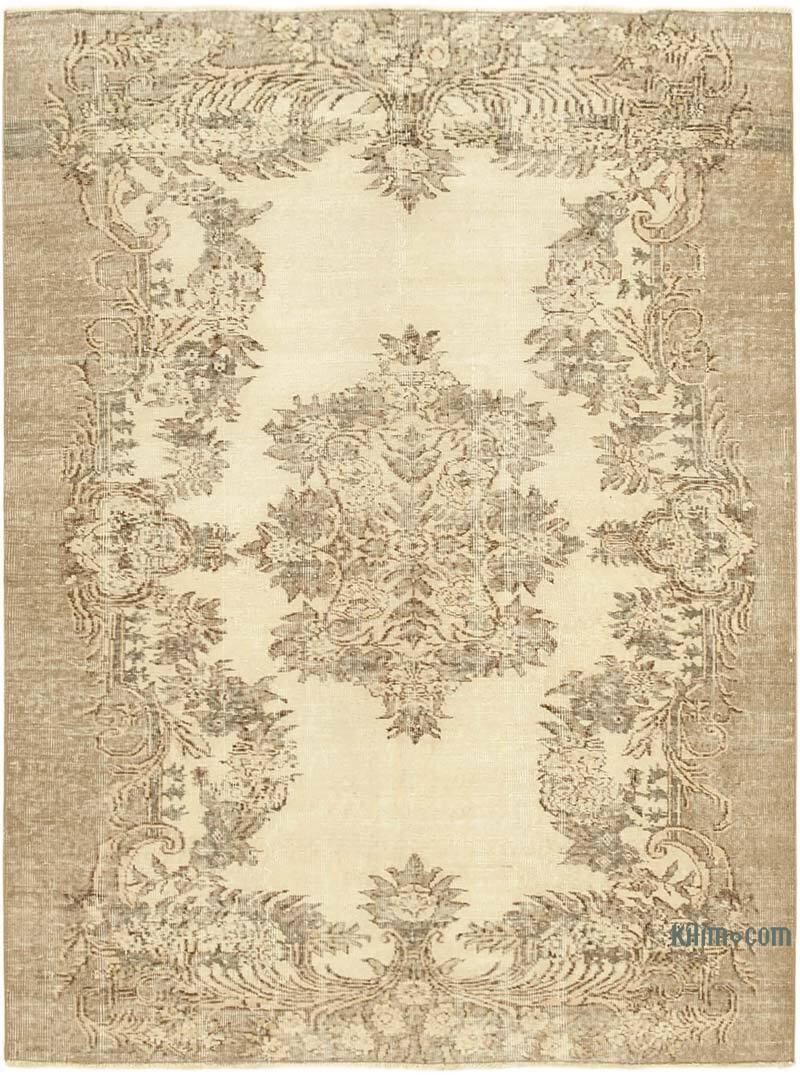 El Dokuma Vintage Halı - 171 cm x 230 cm - K0074536