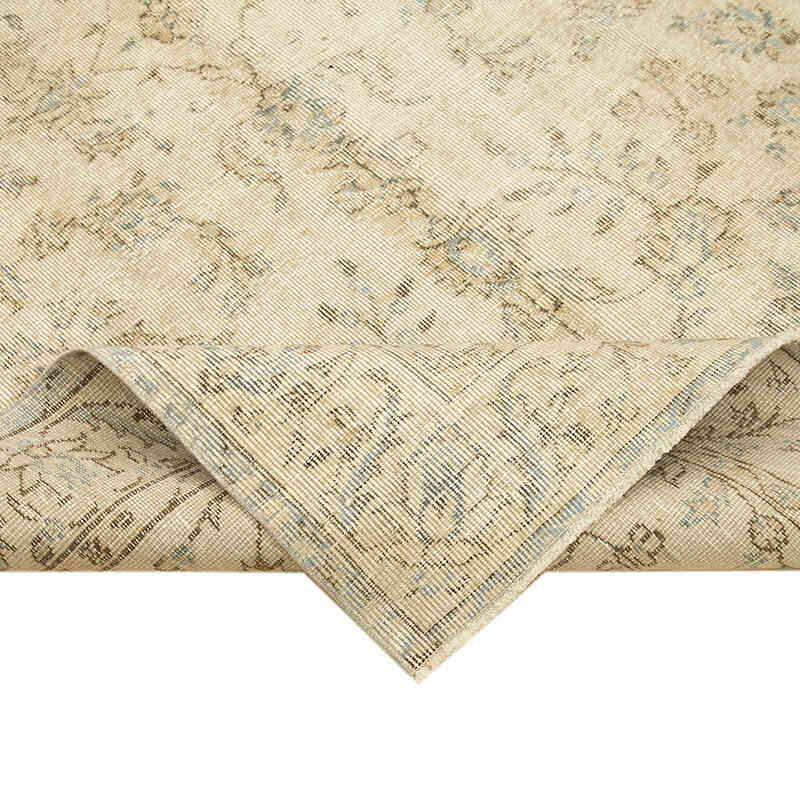 Alfombra Vintage Turca Anudada a Mano - 156 cm x 246 cm - K0074537