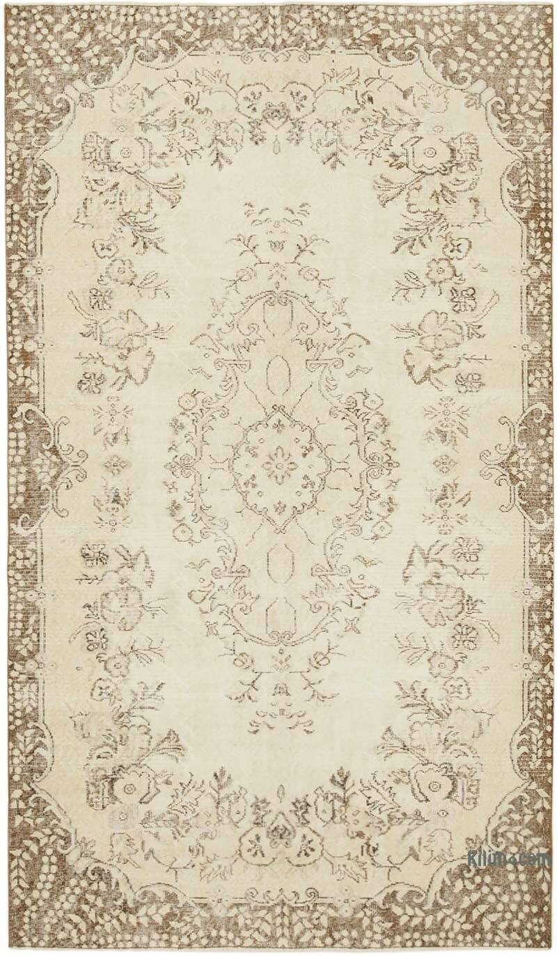 El Dokuma Vintage Halı - 170 cm x 290 cm - K0074546