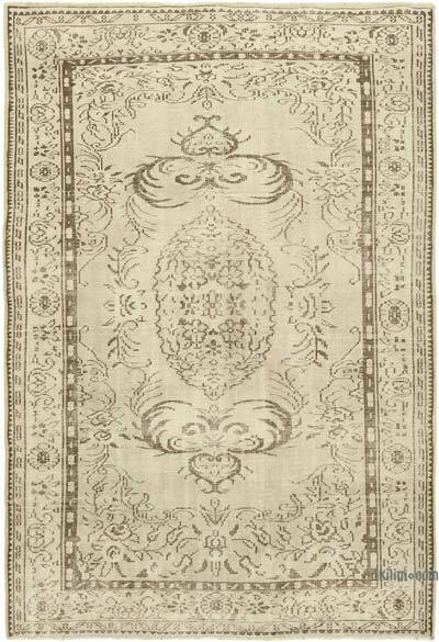 El Dokuma Vintage Halı - 186 cm x 265 cm