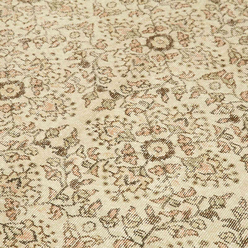 Vintage Turkish Hand-Knotted Rug - 5' 8" x 10'  (68" x 120") - K0074549