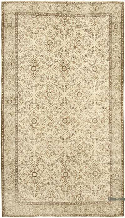 Alfombra Vintage Turca Anudada a Mano - 172 cm x 305 cm