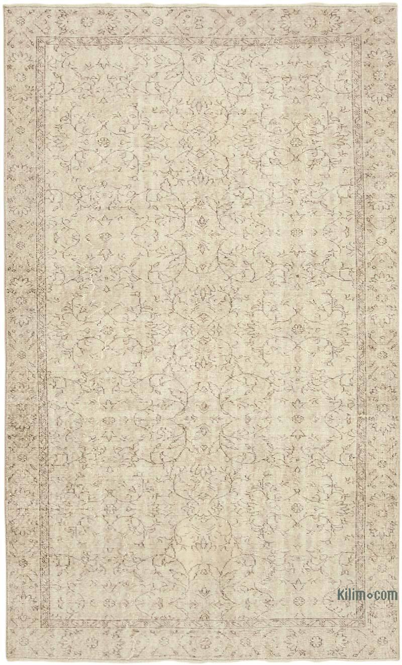 Alfombra Vintage Turca Anudada a Mano - 168 cm x 281 cm - K0074552