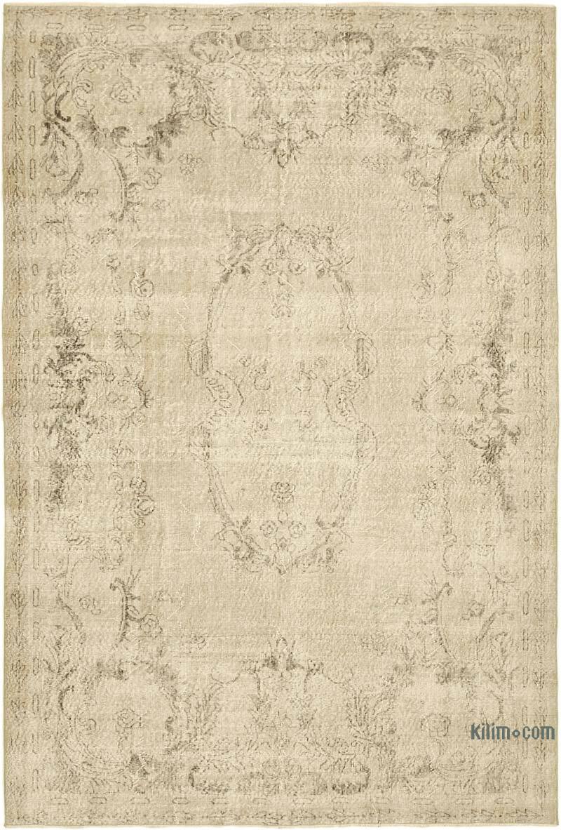 Vintage Turkish Hand-Knotted Rug - 6' 9" x 10' 2" (81" x 122") - K0074556