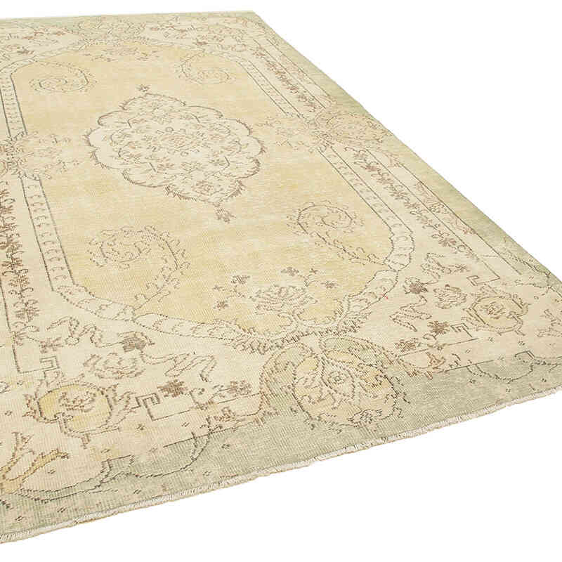 El Dokuma Vintage Halı - 186 cm x 313 cm - K0074559