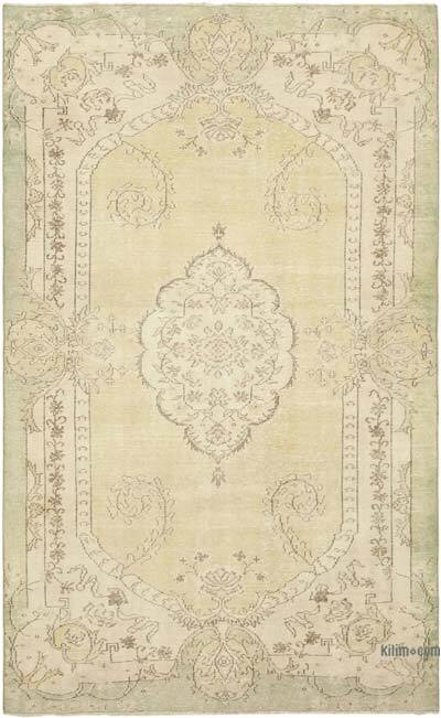 El Dokuma Vintage Halı - 186 cm x 313 cm