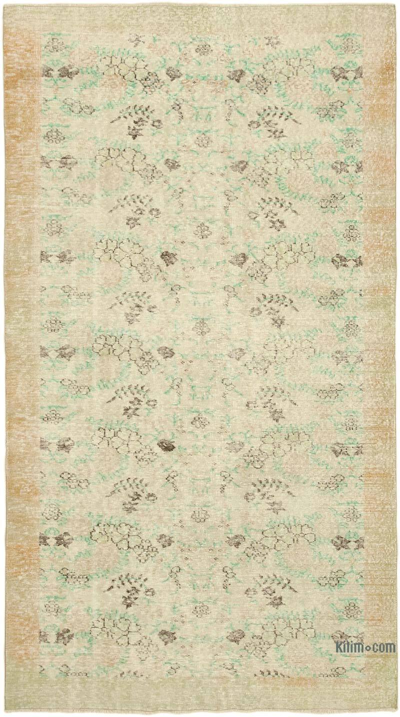 Alfombra Vintage Turca Anudada a Mano - 181 cm x 327 cm - K0074564