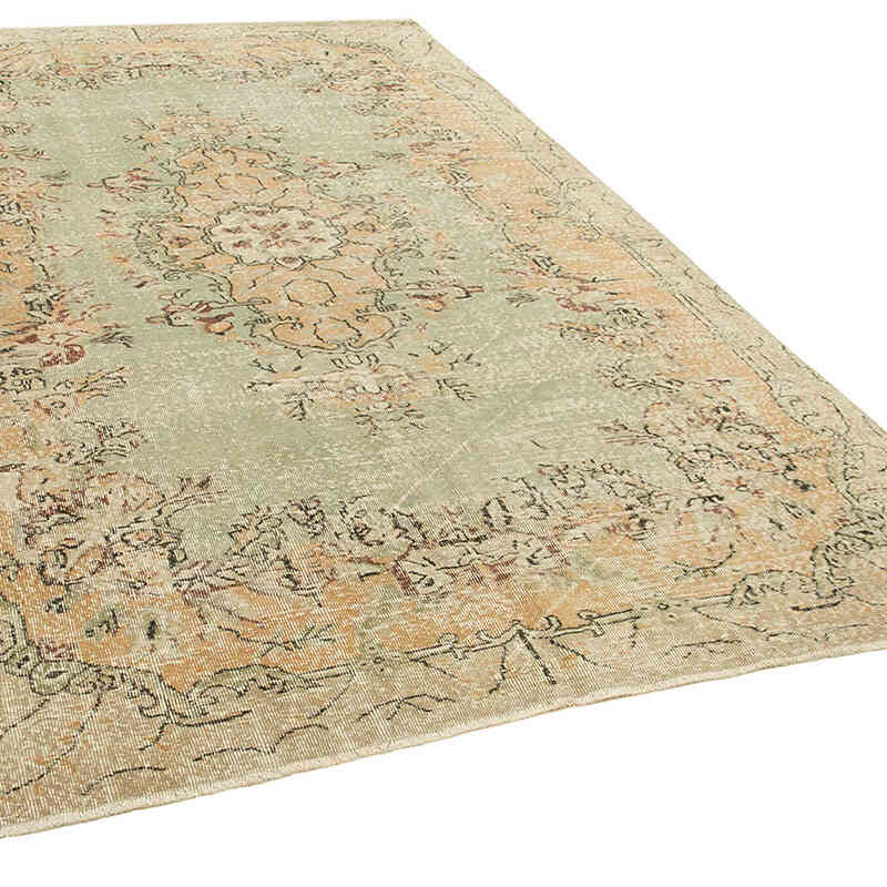 El Dokuma Vintage Halı - 198 cm x 311 cm - K0074566