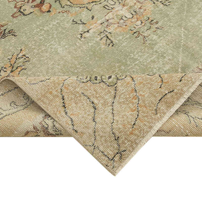 El Dokuma Vintage Halı - 198 cm x 311 cm - K0074566