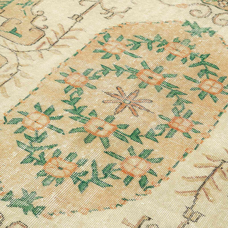 Vintage Turkish Hand-Knotted Rug - 5' 5" x 9' 3" (65" x 111") - K0074569