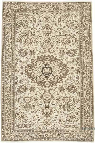 Alfombra Vintage Turca Anudada a Mano - 196 cm x 298 cm
