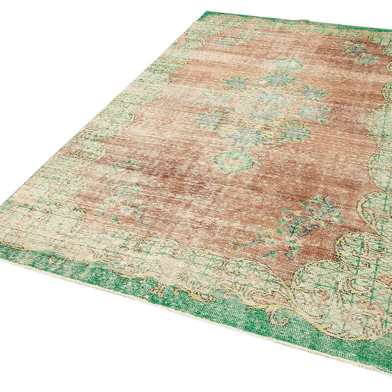 Alfombra Vintage Turca Anudada a Mano - 165 cm x 288 cm - K0074575