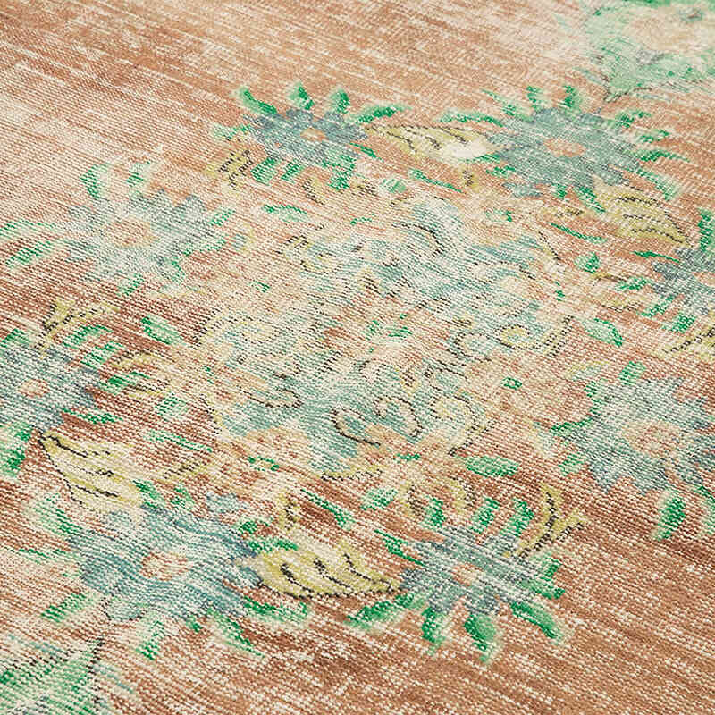 Alfombra Vintage Turca Anudada a Mano - 165 cm x 288 cm - K0074575