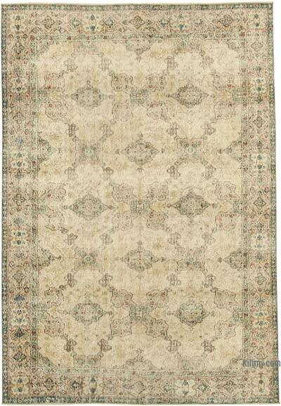 Alfombra Vintage Turca Anudada a Mano - 202 cm x 290 cm