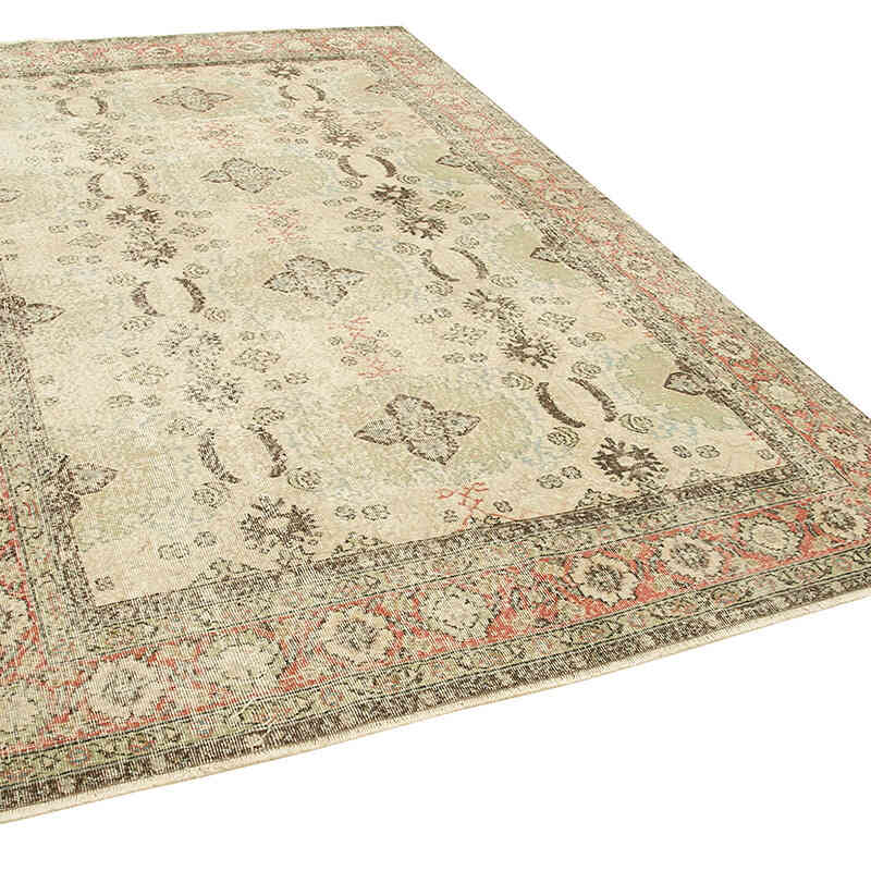 Vintage Turkish Hand-Knotted Rug - 6' 5" x 10' 3" (77" x 123") - K0074591