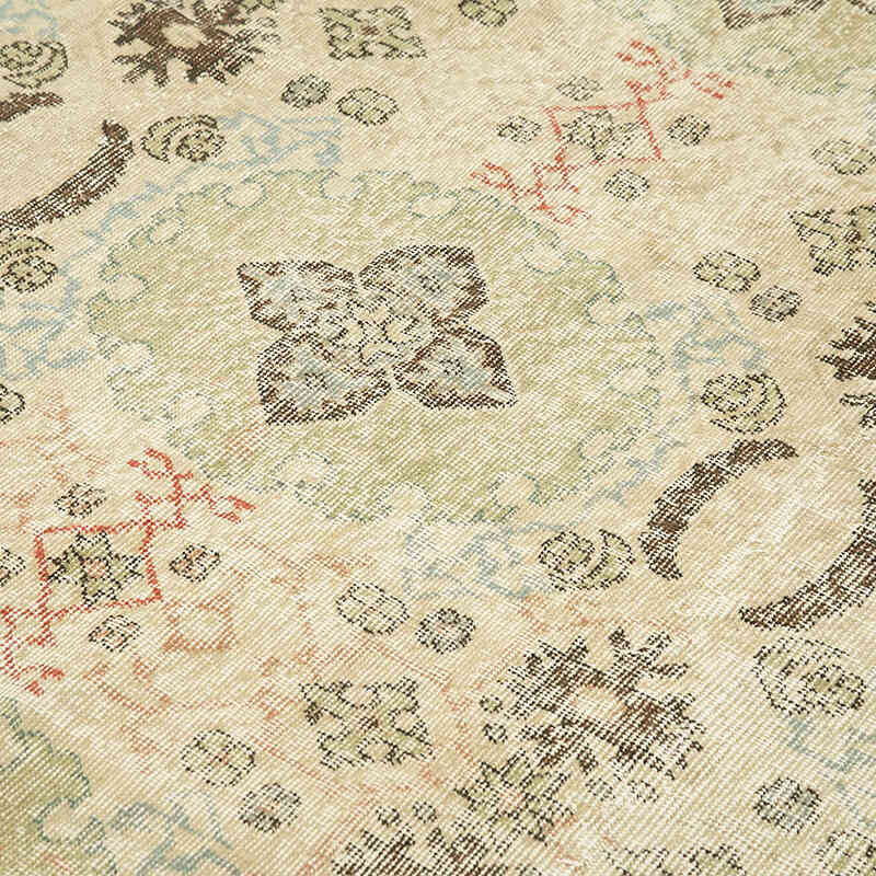 Vintage Turkish Hand-Knotted Rug - 6' 5" x 10' 3" (77" x 123") - K0074591