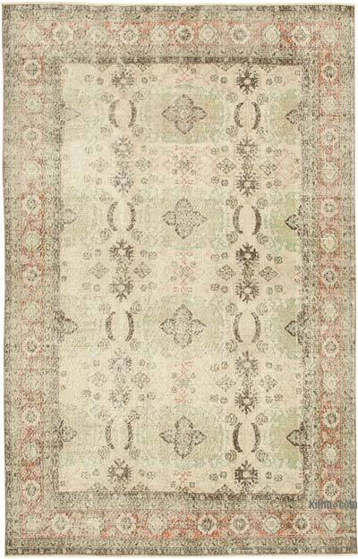 Vintage Turkish Hand-Knotted Rug - 6' 5" x 10' 3" (77" x 123")