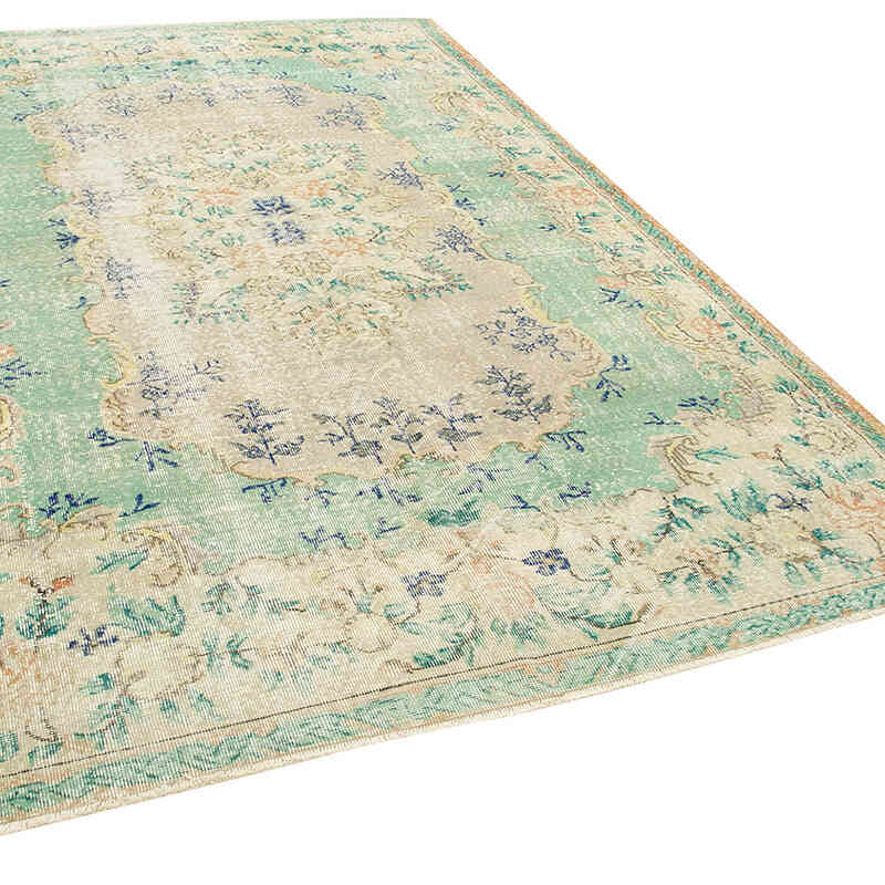 El Dokuma Vintage Halı - 203 cm x 311 cm - K0074594