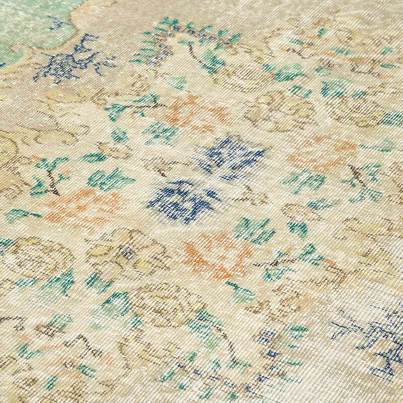 El Dokuma Vintage Halı - 203 cm x 311 cm - K0074594