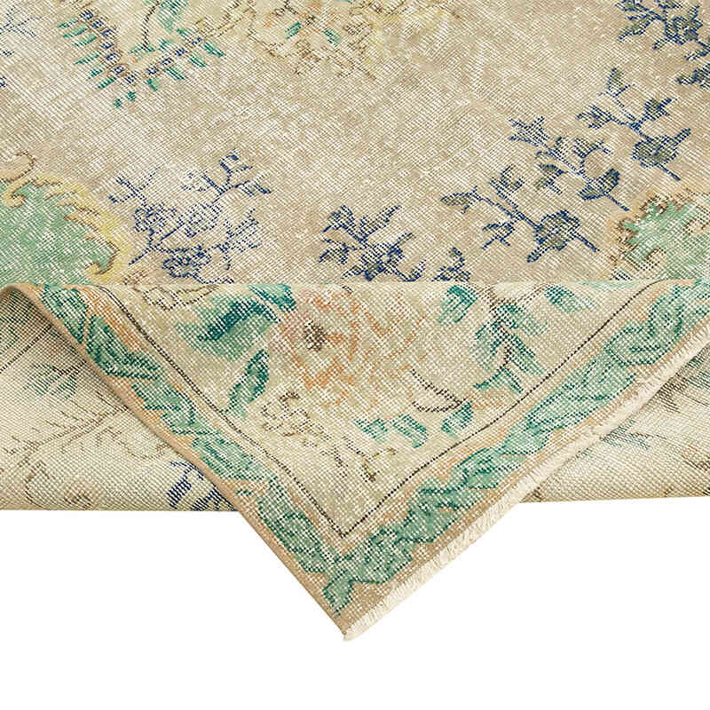 El Dokuma Vintage Halı - 203 cm x 311 cm - K0074594