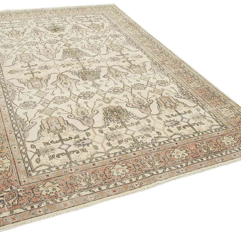El Dokuma Vintage Halı - 205 cm x 305 cm - K0074597