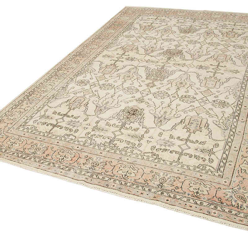 El Dokuma Vintage Halı - 205 cm x 305 cm - K0074597