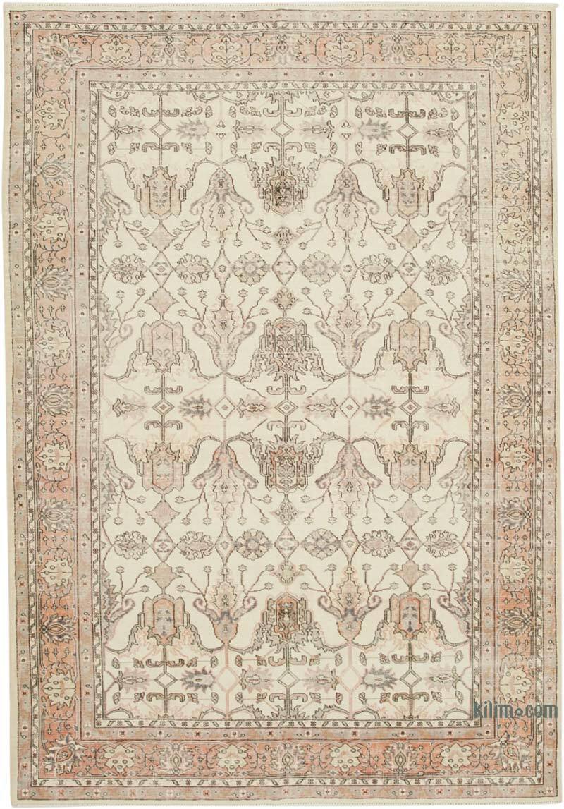 El Dokuma Vintage Halı - 205 cm x 305 cm - K0074597