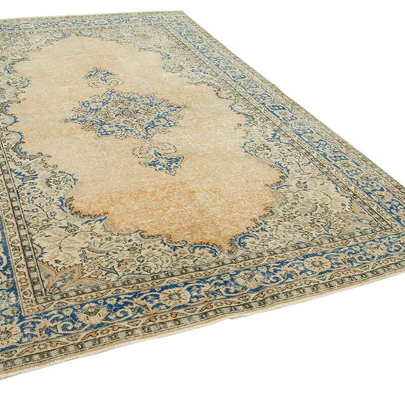 Vintage Turkish Hand-Knotted Rug - 6' 9" x 10' 8" (81" x 128") - K0074604