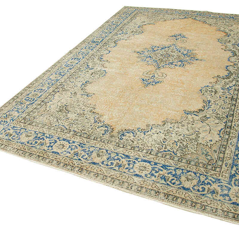 Vintage Turkish Hand-Knotted Rug - 6' 9" x 10' 8" (81" x 128") - K0074604
