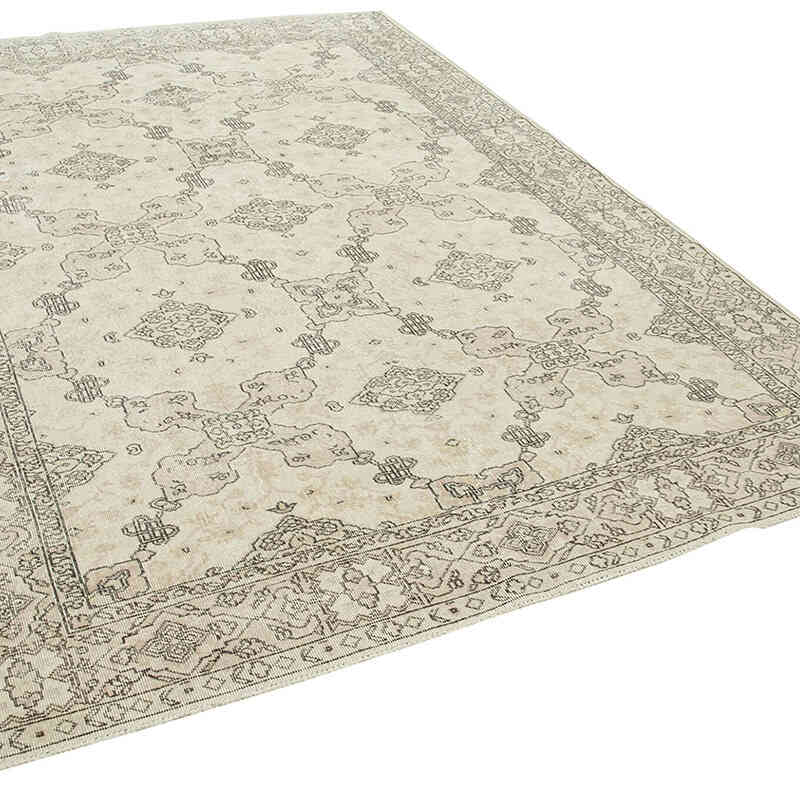 Alfombra Vintage Turca Anudada a Mano - 215 cm x 313 cm - K0074610