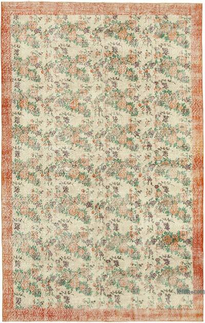 Alfombra Vintage Turca Anudada a Mano - 204 cm x 320 cm