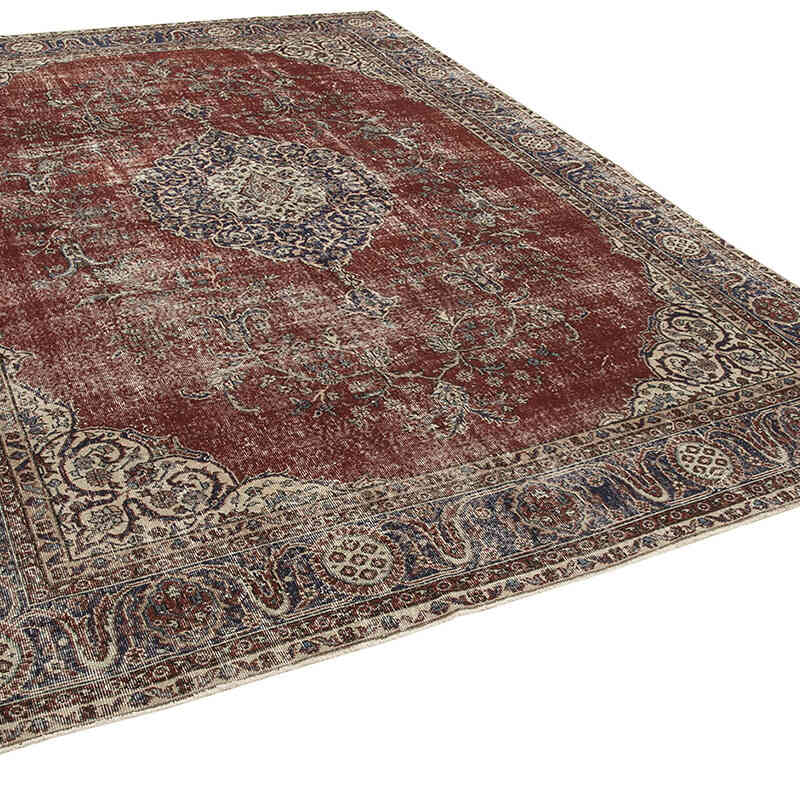 Alfombra Vintage Turca Anudada a Mano - 244 cm x 330 cm - K0074617