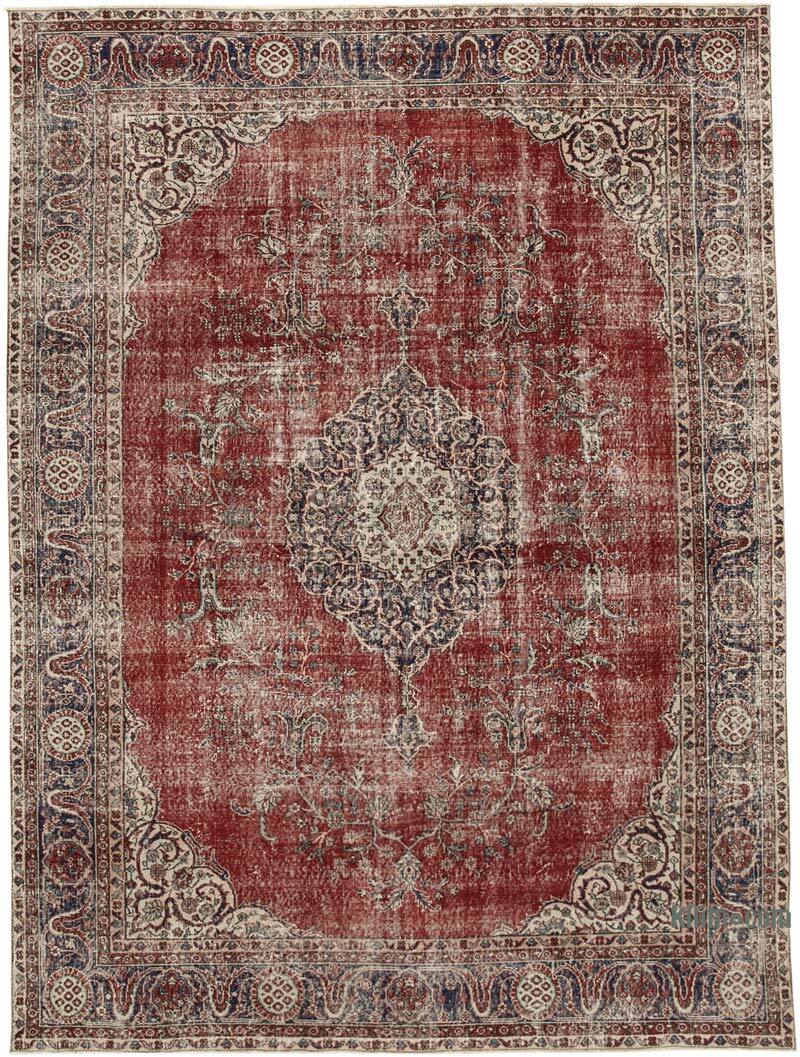 Alfombra Vintage Turca Anudada a Mano - 244 cm x 330 cm - K0074617